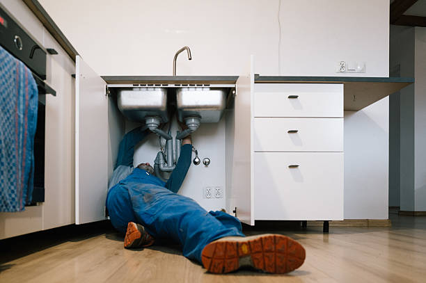 Professional Pipe Repair technician working in Brooklyn, WI